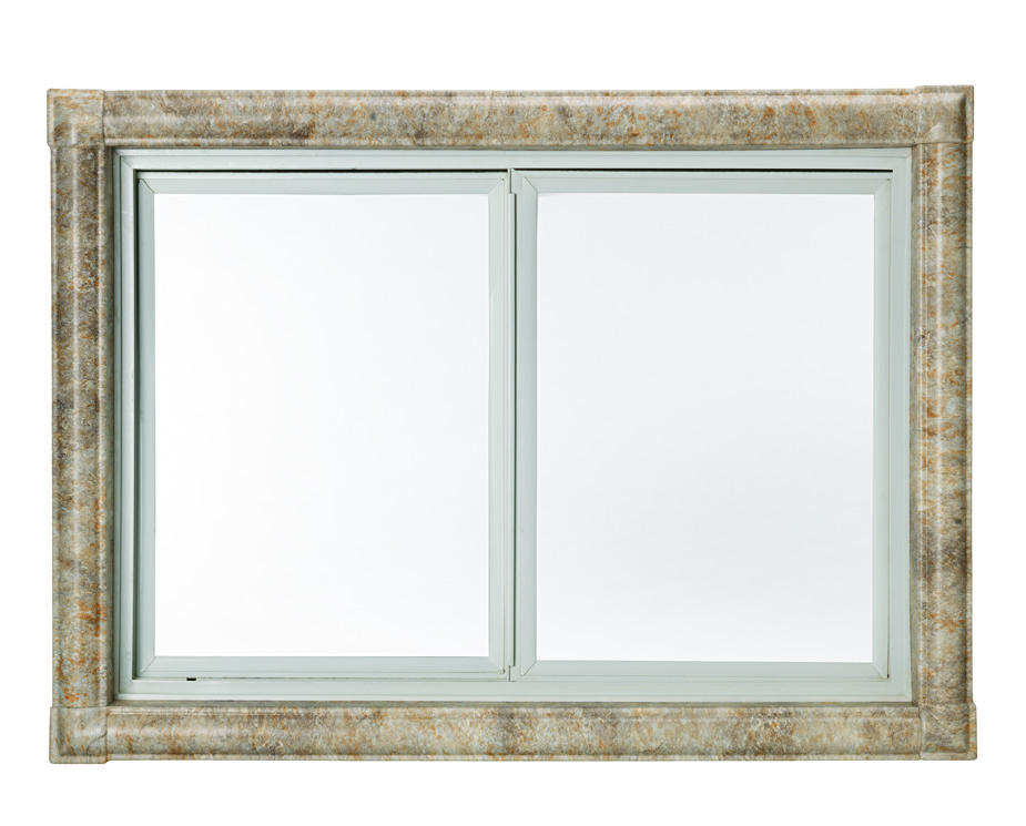 River rock pattern window kit surround trim